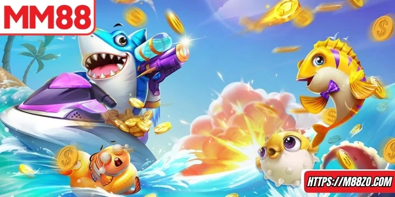 Trải nghiệm bắn cá với đồ họa sắc nét, âm thanh sống động